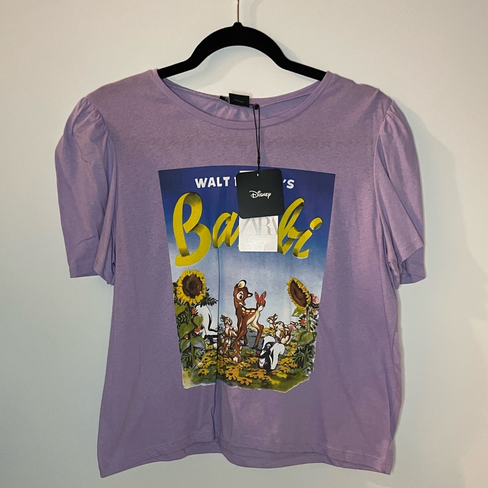 Zara X Disney Bambi graphic